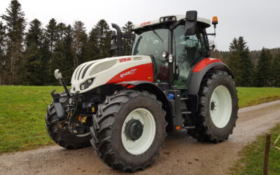 Steyr Profi 6145 CVT für Hollenstein Forstbetrieb